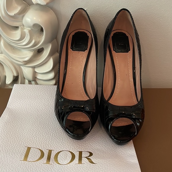 DIOR patent leather pumps, size 41 with 5” heel - Picture 2 of 8